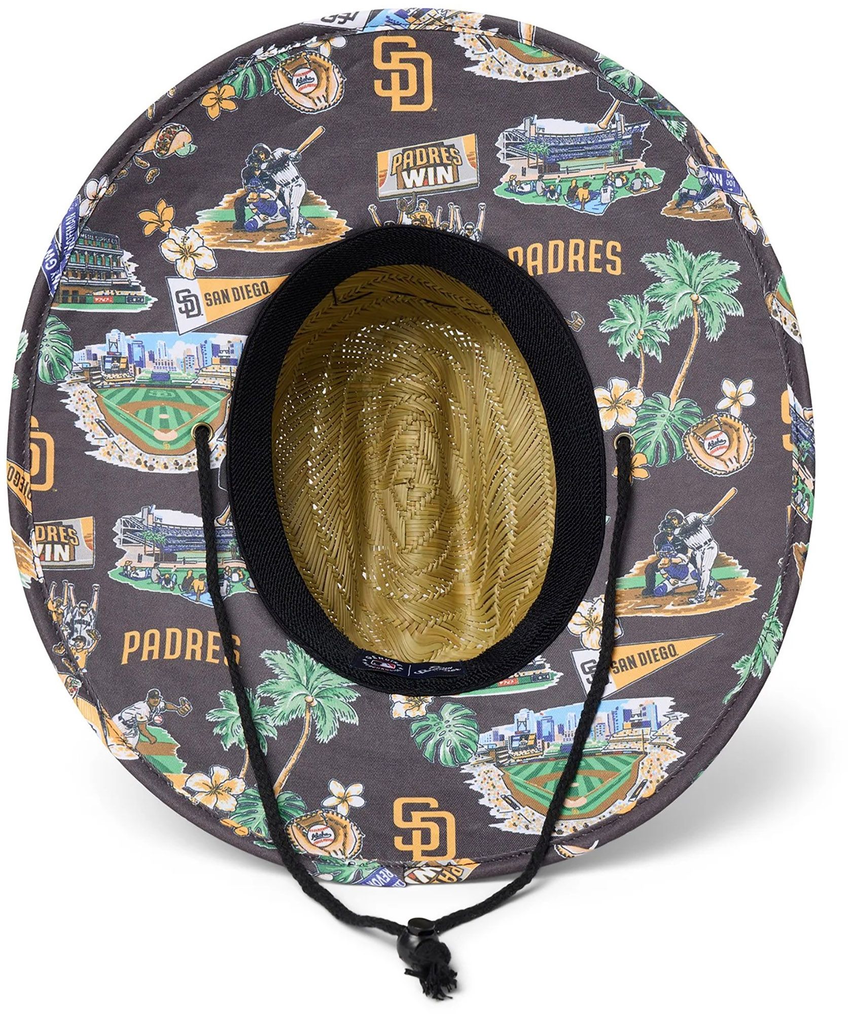Reyn Spooner Adult San Diego Padres Tan Scenic Straw Hat product image
