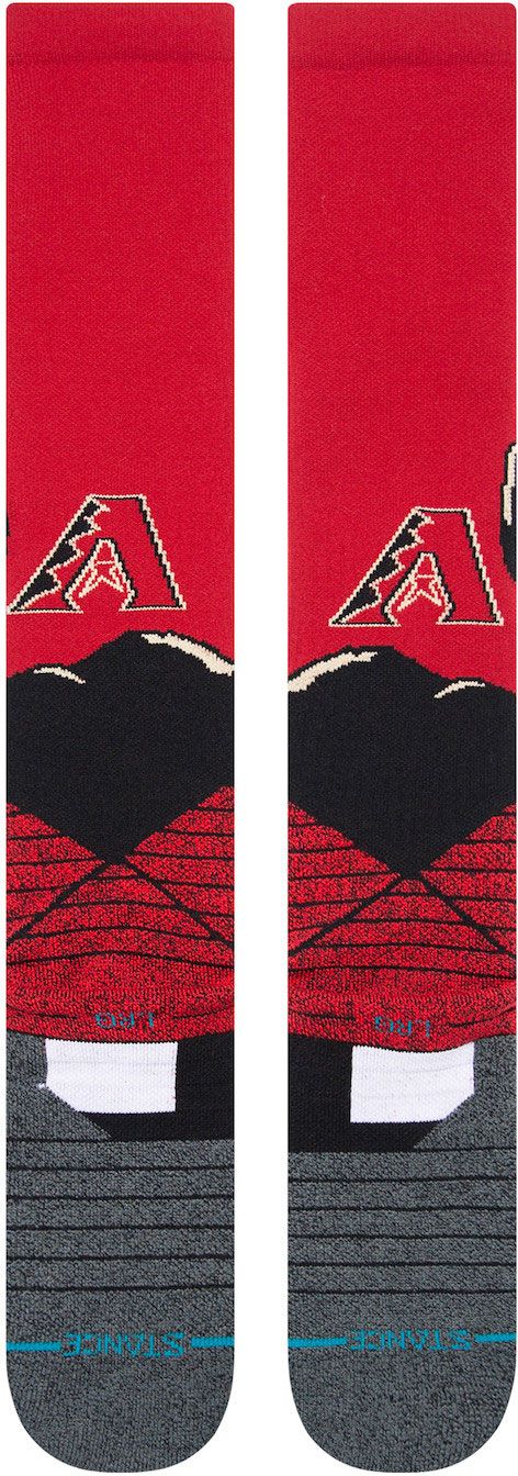 Stance Arizona Diamondbacks Red Desert OTC Over the Calf Sock