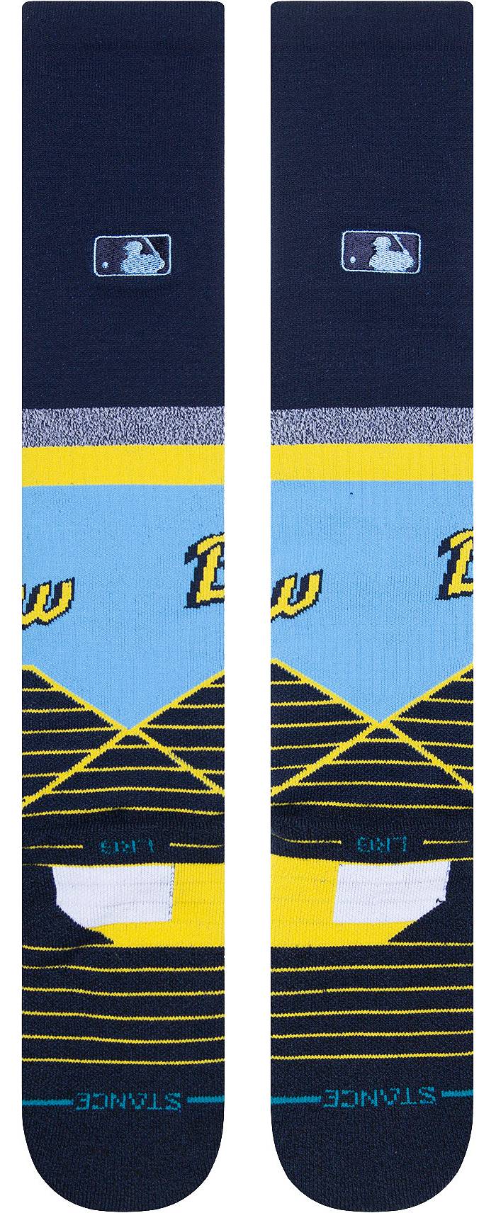 Stance Men's White Milwaukee Brewers 2022 City Connect Crew Socks