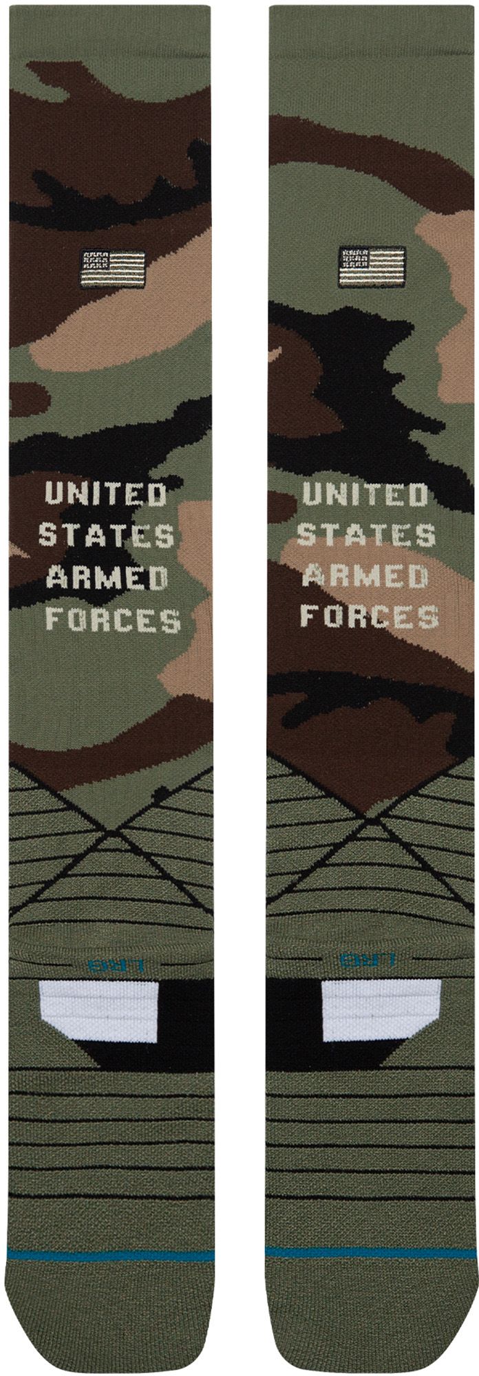 Stance Adult MLB Green Armed Forced Day 2026 Socks product image