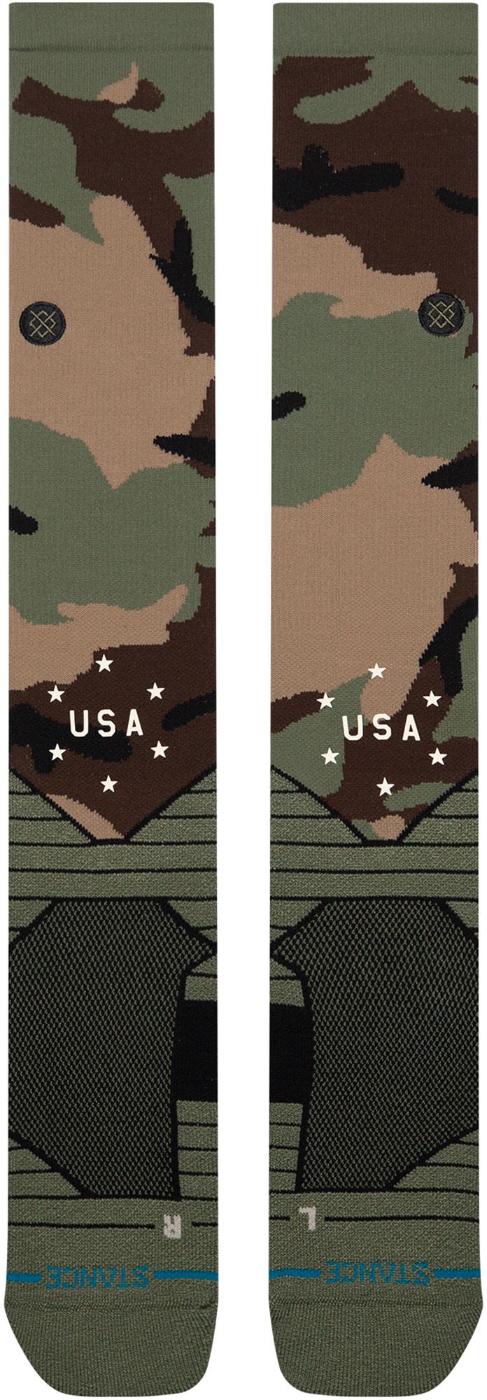 Stance Adult MLB Green Armed Forced Day 2026 Socks product image