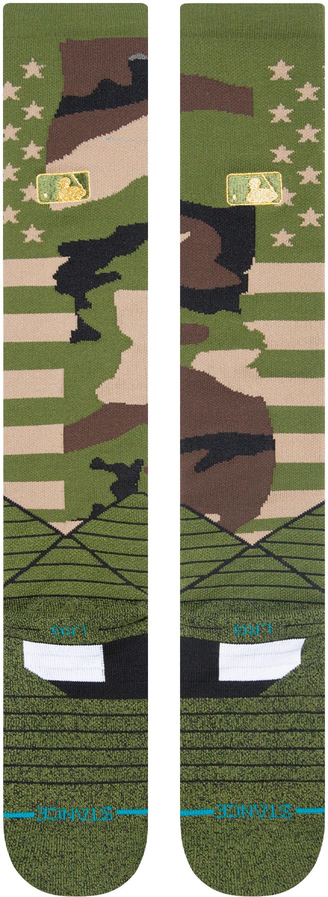 Stance Armed Forces Day 2022 MLB League On Field Over the Calf Socks product image