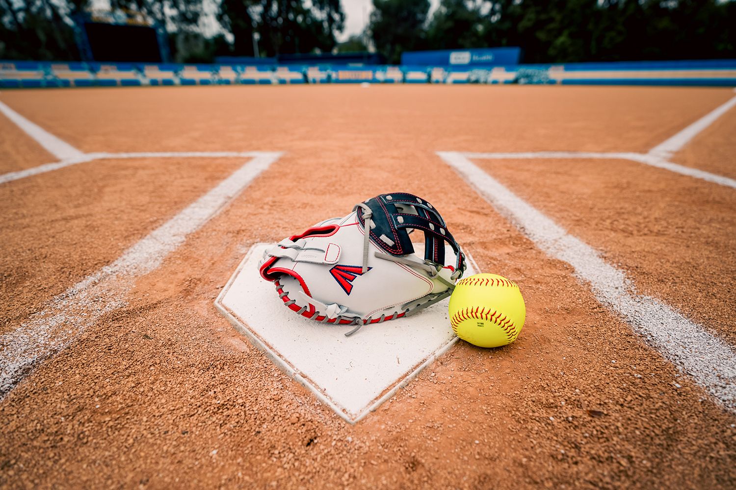 Easton 34" Professional Collection Color Splash Series Fastpitch Catcher's Mitt product image