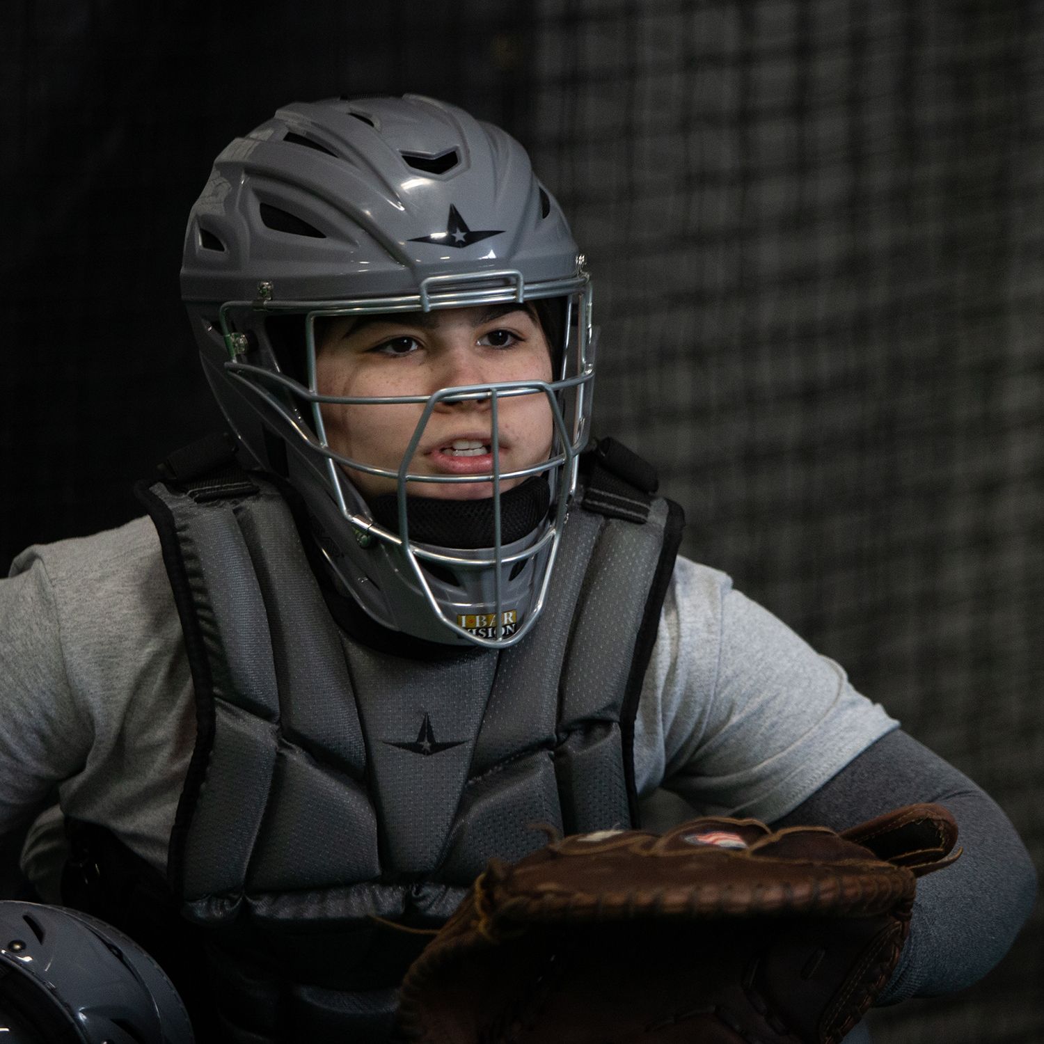 All-Star Girls' AFx Fastpitch Catcher's Set product image