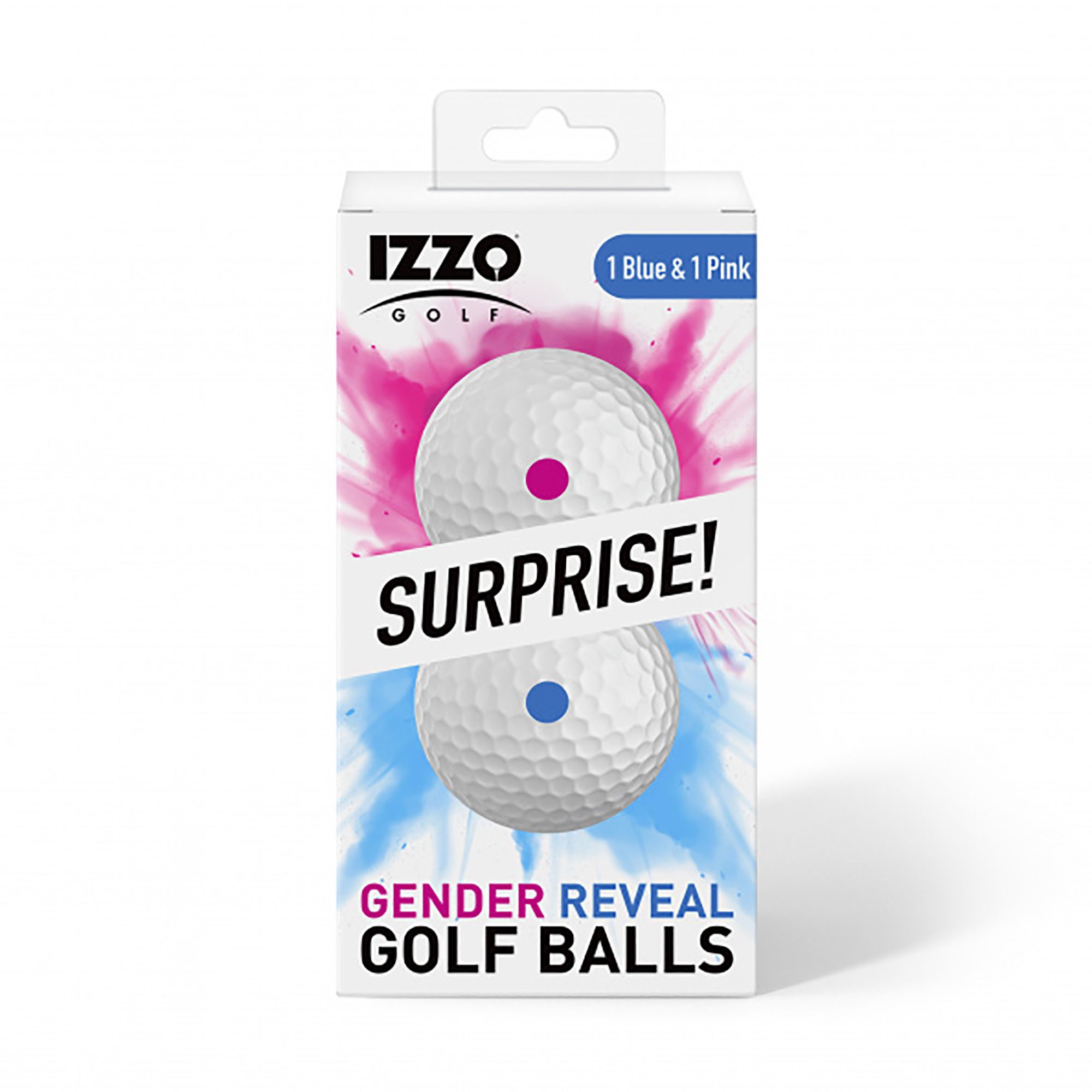 Izzo Gender Reveal Golf Balls - 2 Pack product image