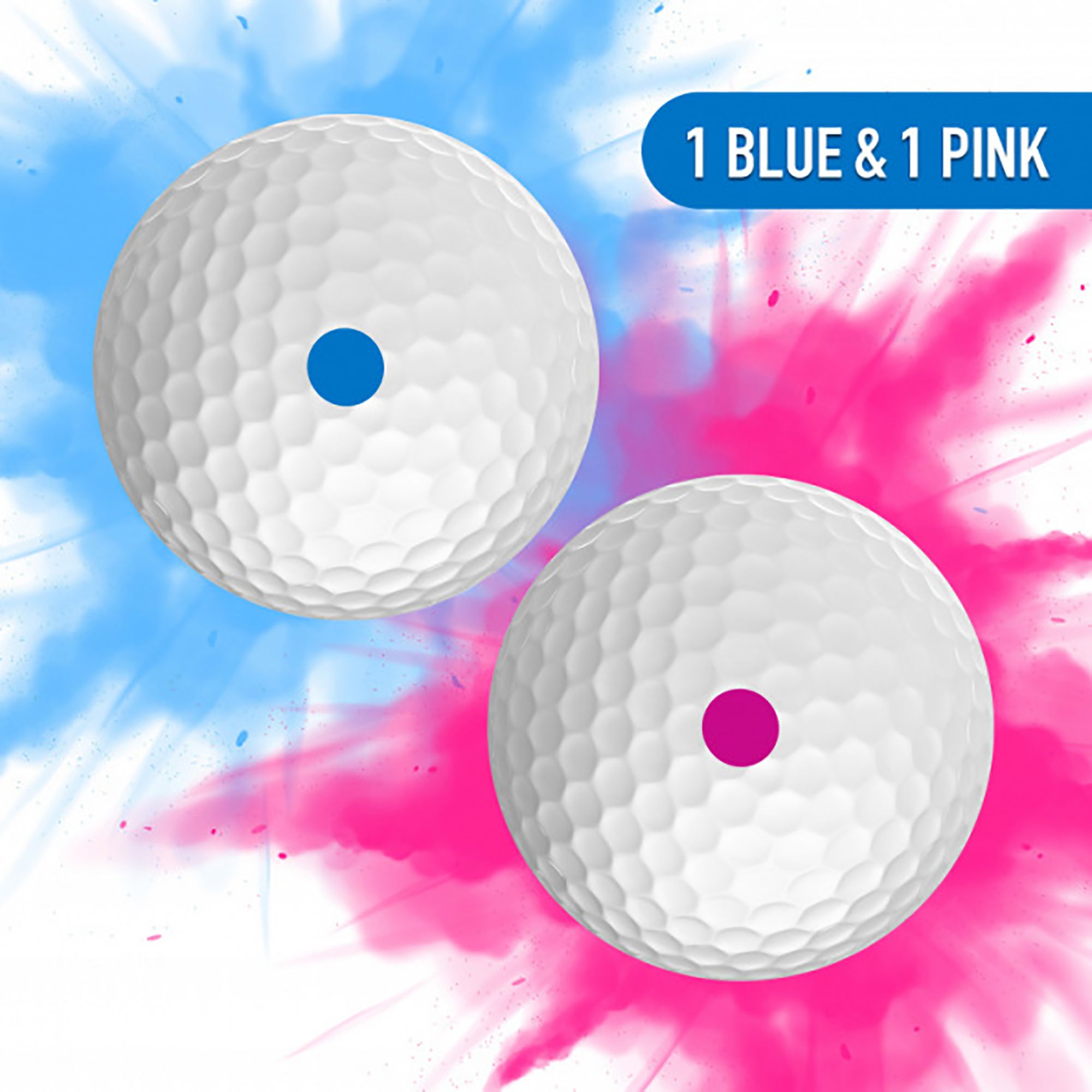 Izzo Gender Reveal Golf Balls - 2 Pack product image