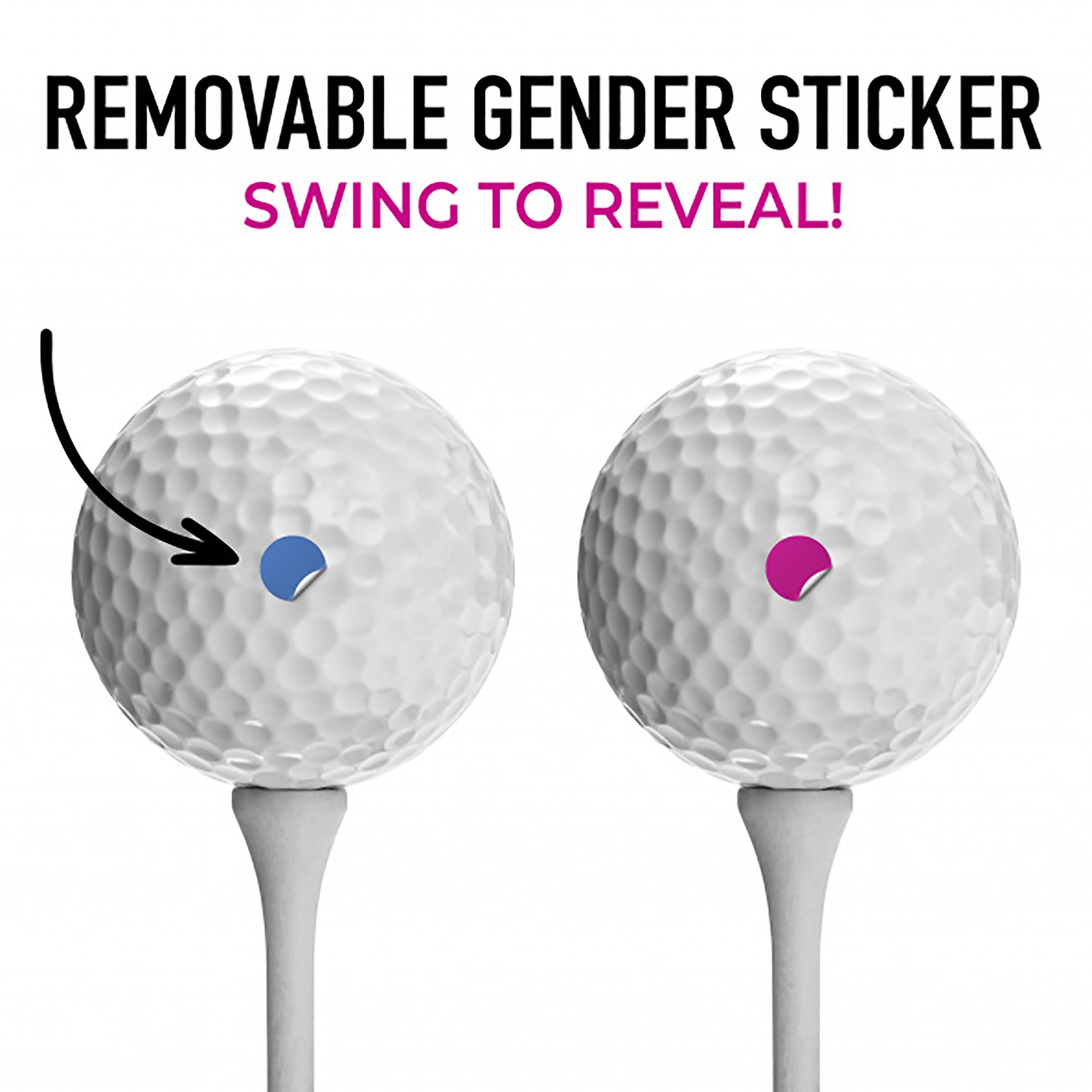 Izzo Gender Reveal Golf Balls - 2 Pack product image