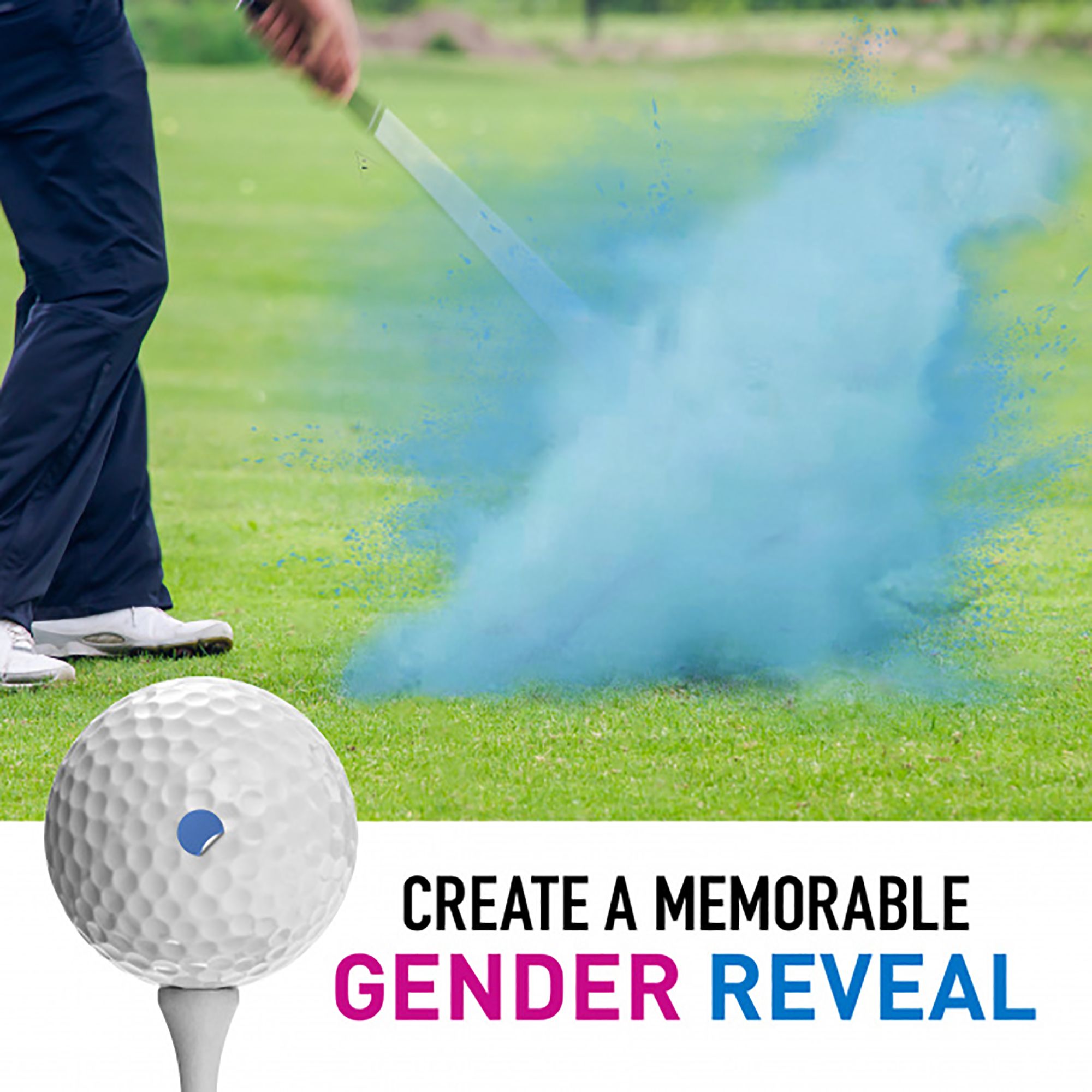 Izzo Gender Reveal Golf Balls - 2 Pack product image