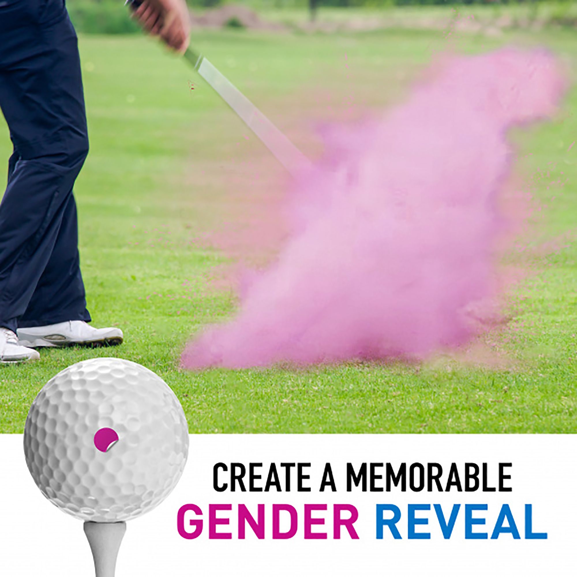 Izzo Gender Reveal Golf Balls - 2 Pack product image