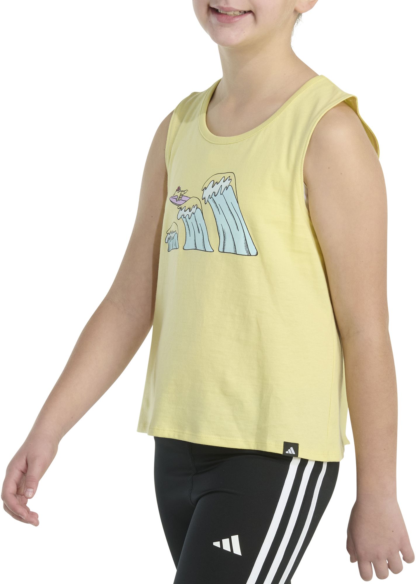 adidas Girls' Swing Back Tank Top product image