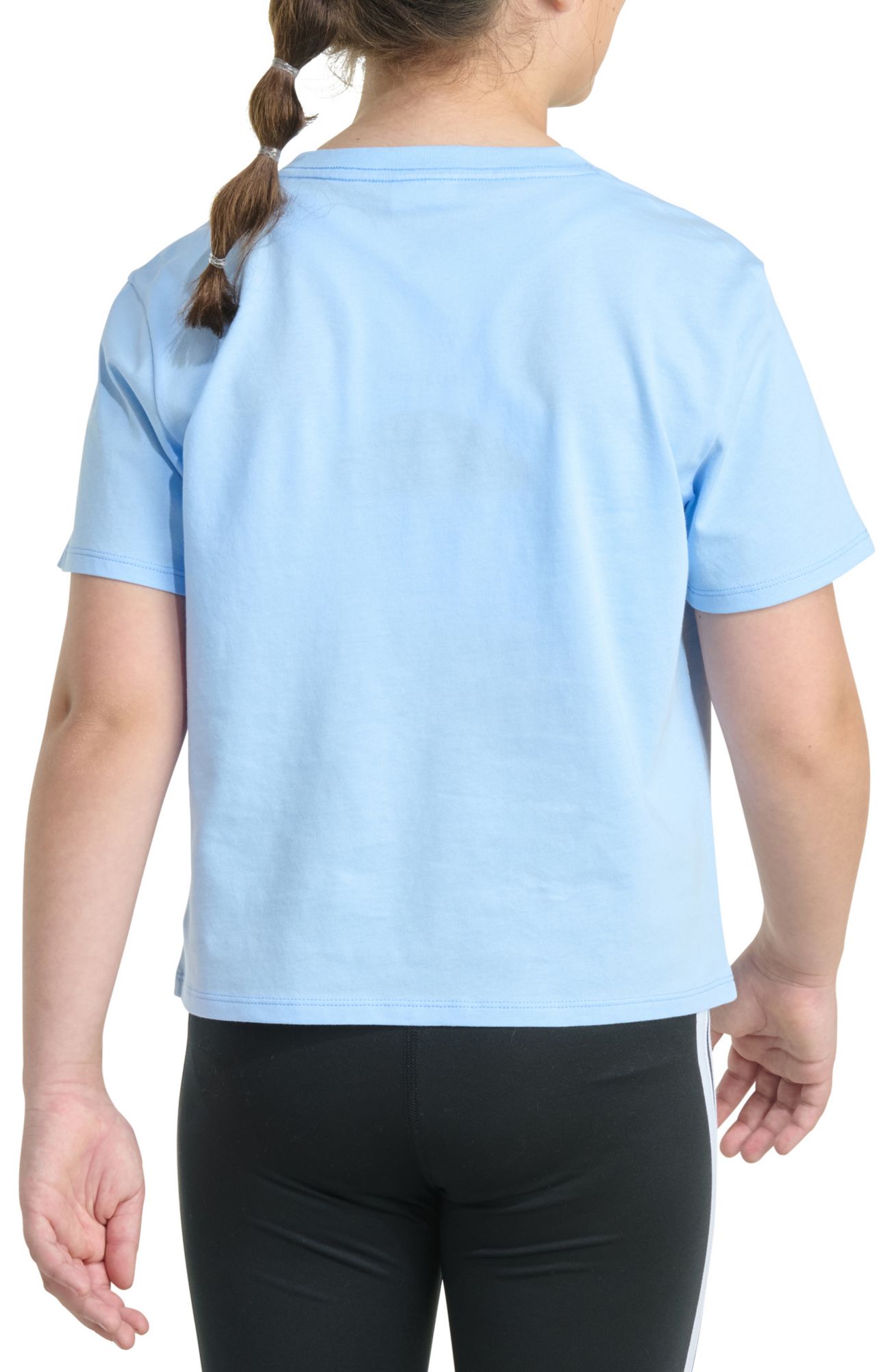 adidas Girls' Embroidered Linear T-Shirt product image