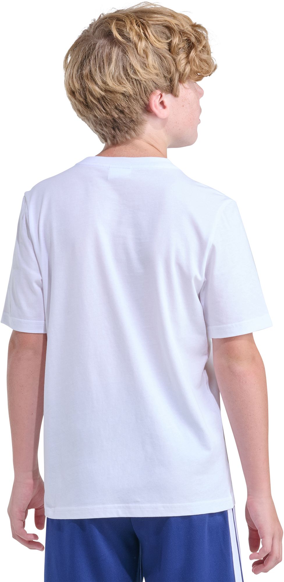 adidas Boys' Short Sleeve Spray Gradient Logo Graphic Tee product image