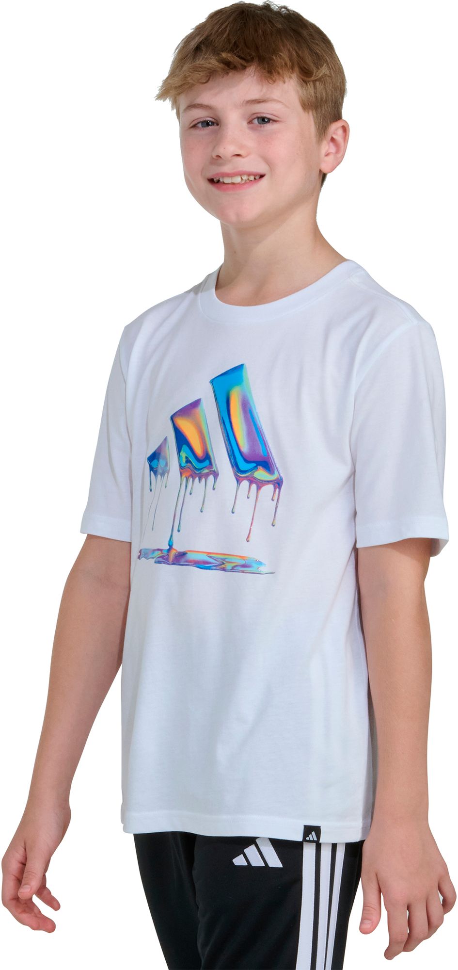 adidas Kids' Chrome Dip Logo T-Shirt product image
