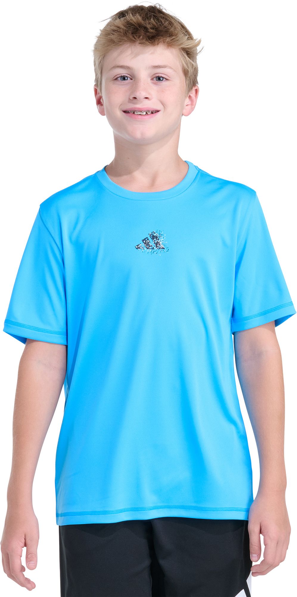 adidas Boys' Spray Gradient Poly Tee product image