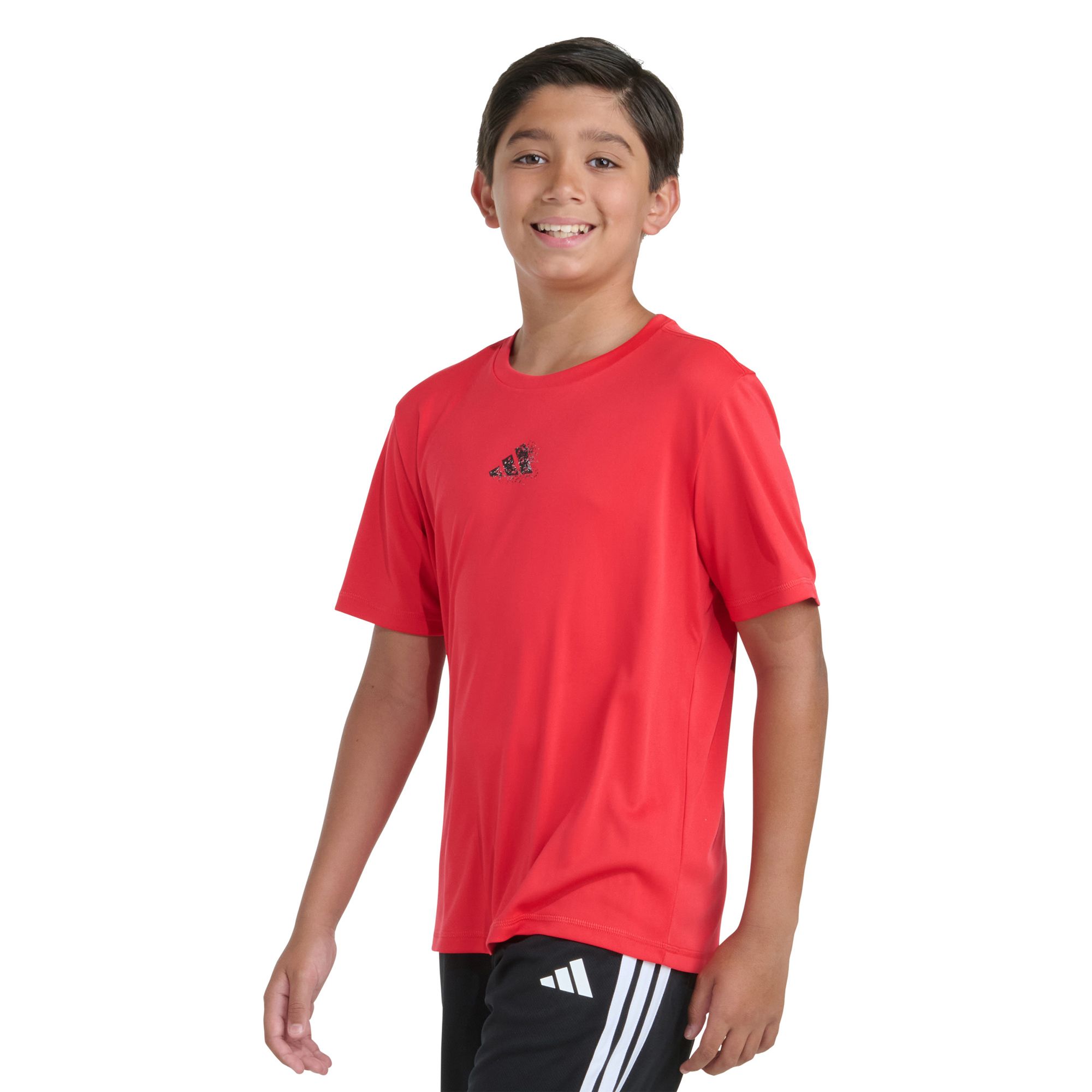 adidas Boys' Spray Gradient Poly Tee product image