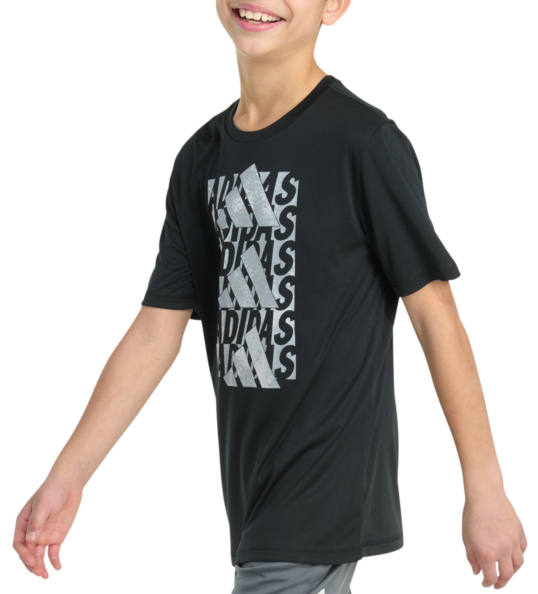 adidas Boys' Woodland Camo Graphic T-Shirt product image