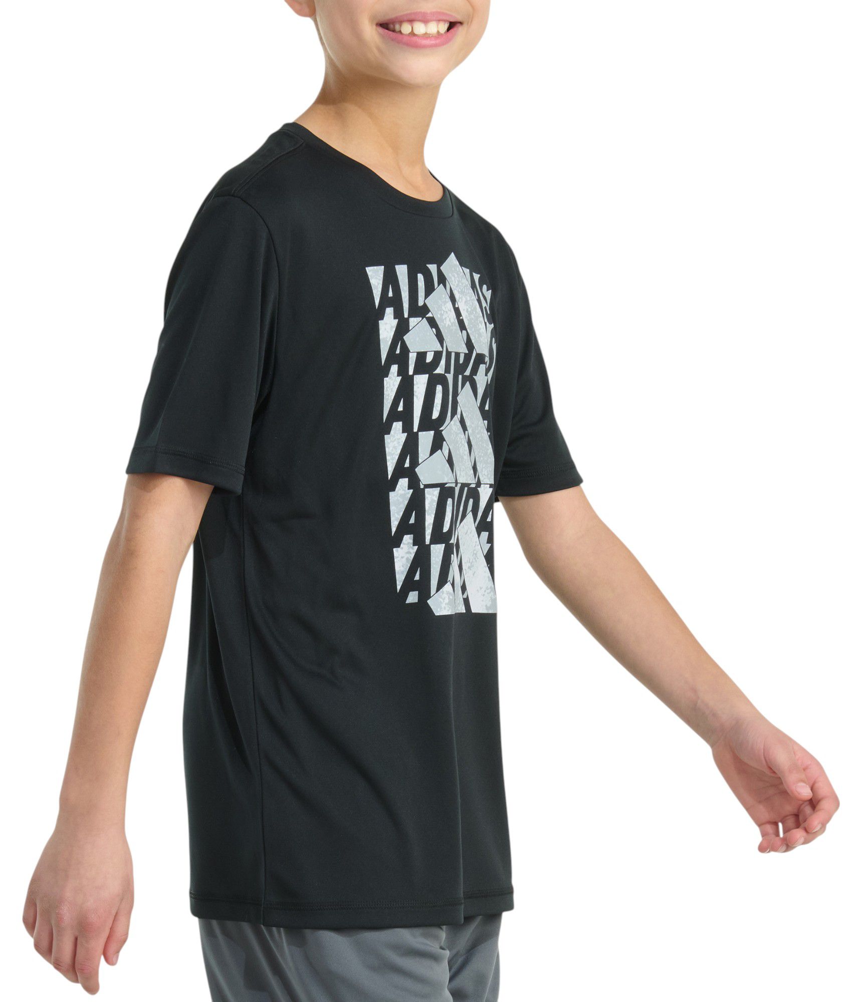 adidas Boys' Woodland Camo Graphic T-Shirt product image