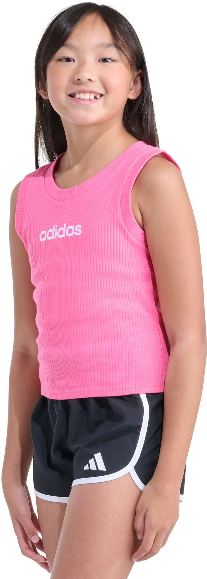adidas Girls' Sleeveless Rib Tank Top product image