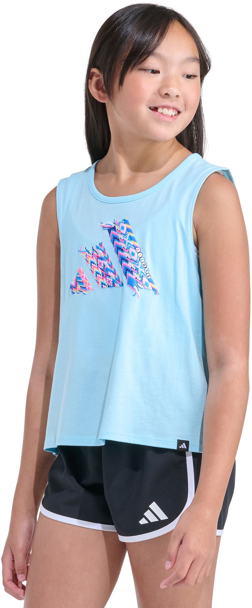 adidas Girls' Swing Back Vent Tank product image