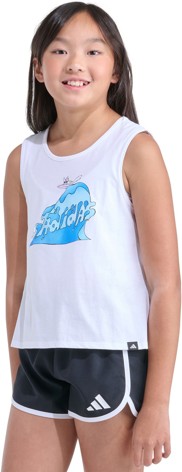 adidas Girls' Swing Back Vent Tank product image