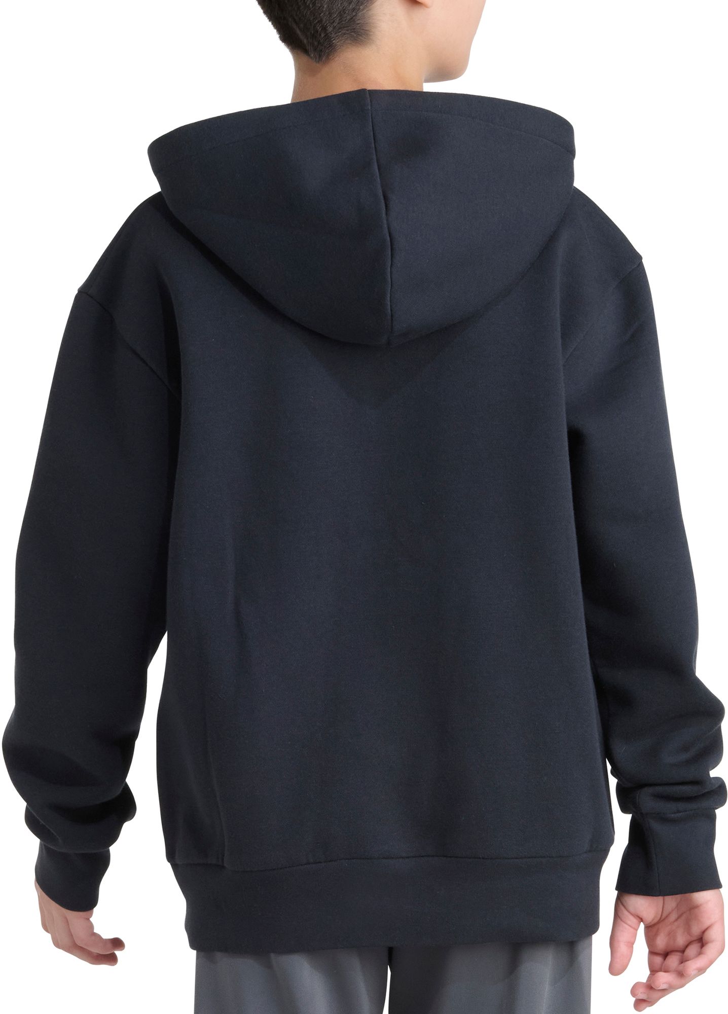 adidas Boys' Essential Linear Fleece Pullover Hoodie product image