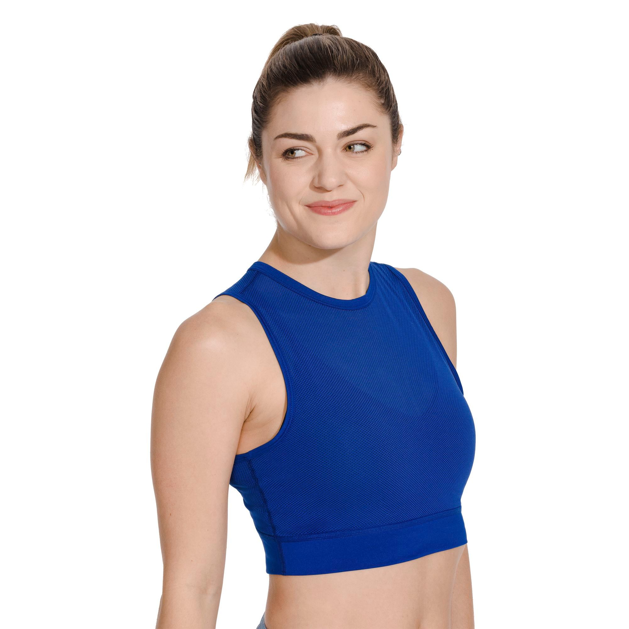 nike women's miler running crop tank top