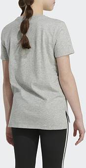 adidas Girls' Short Sleeve Vent Heather T-Shirt product image