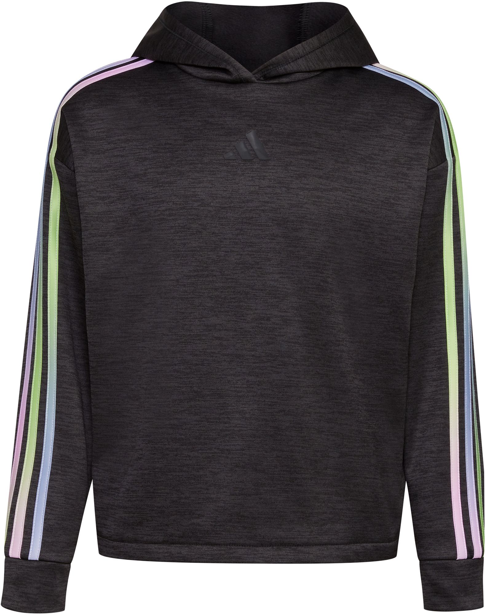 adidas Kids' 3 Stripe Fleece Pullover