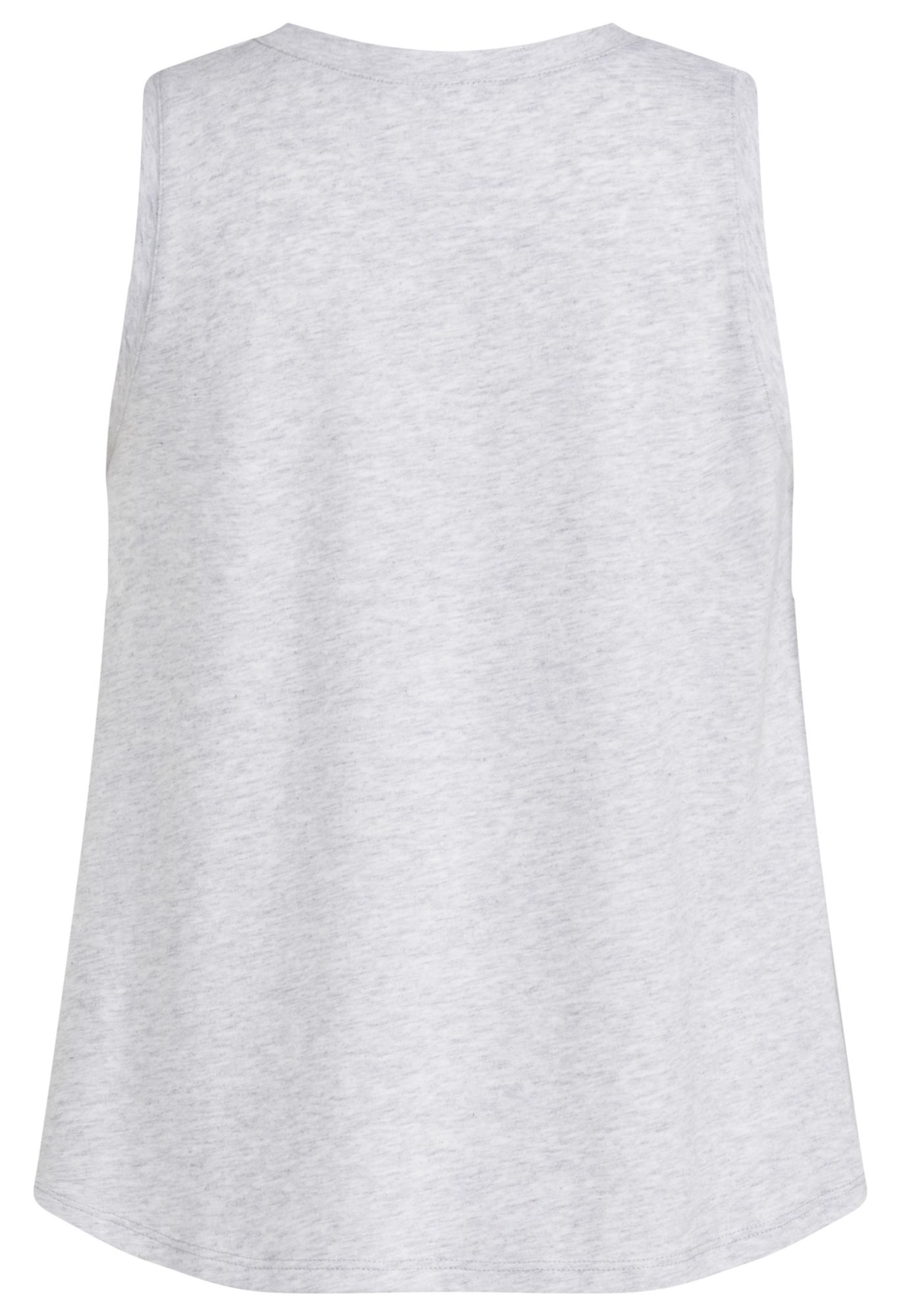 adidas Girls' Waist-Length Heather Tank Top product image