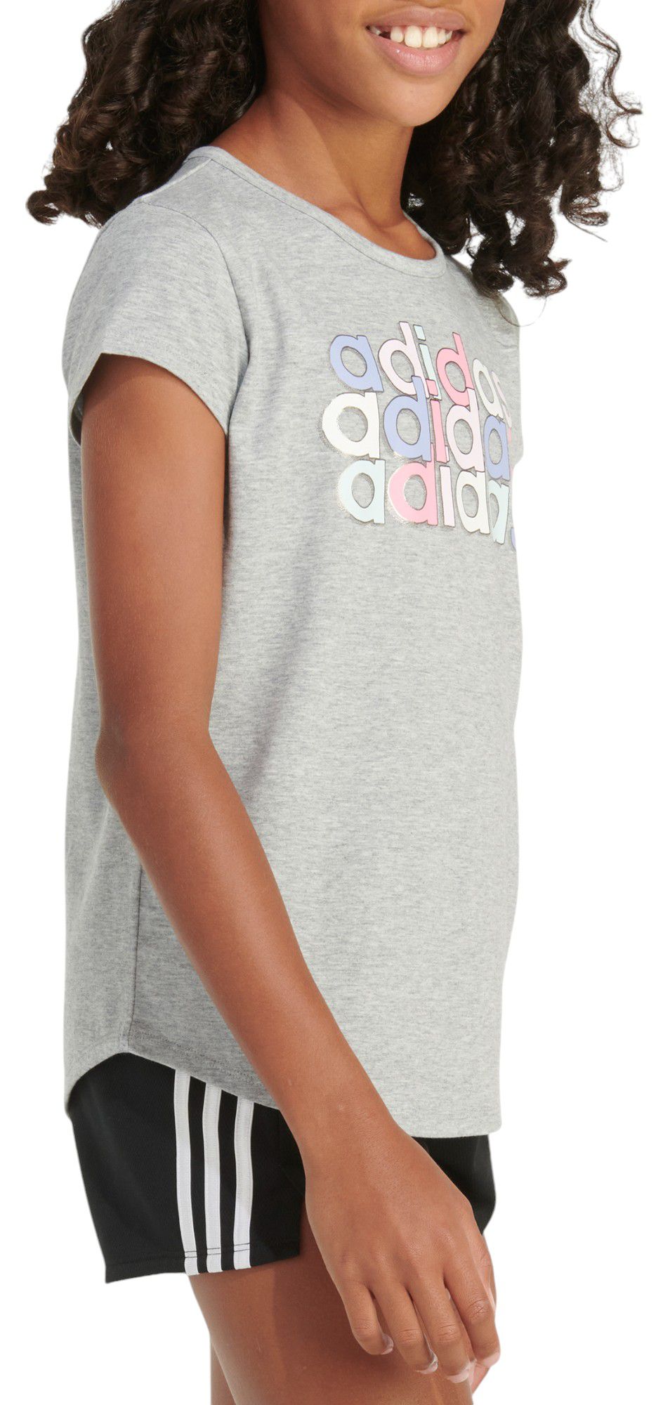 adidas Girls' Essential Heather T-Shirt product image