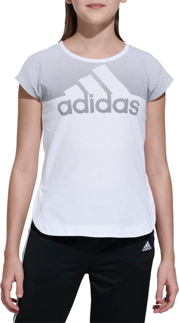 adidas Girls' Dot T-Shirt