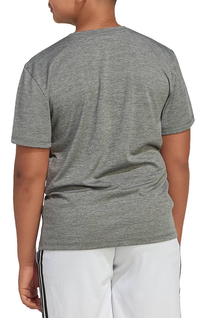 Adidas Big Boy's Short Sleeve Aeroready Performance Logo T-shirt