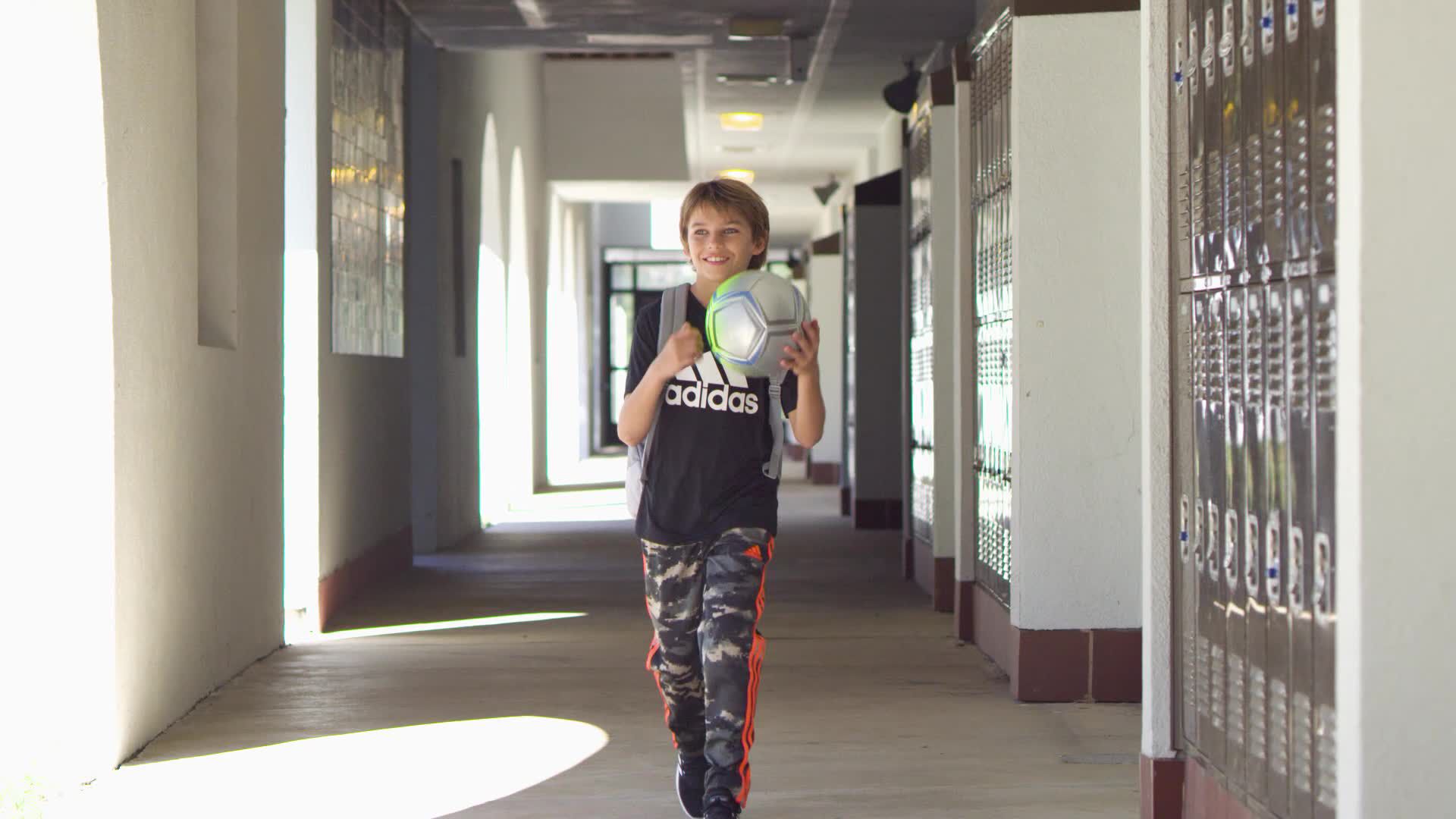 adidas Boys' AEROREADY Performance Logo T-Shirt product