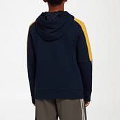 adidas boys' fleece 3-stripe hoodie