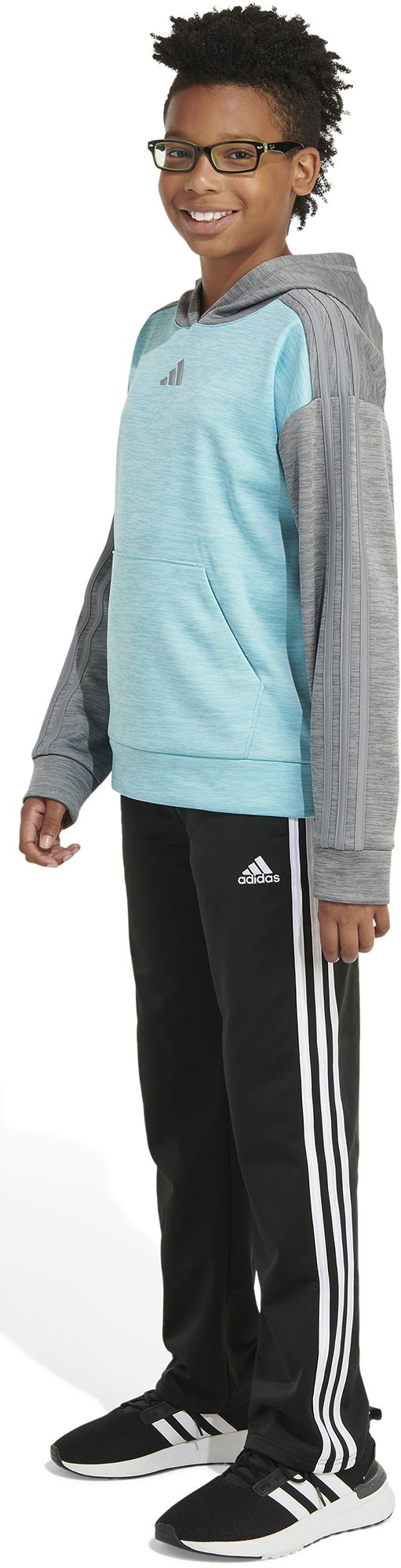 adidas Boys' Game & Go Melange Hoodie product image