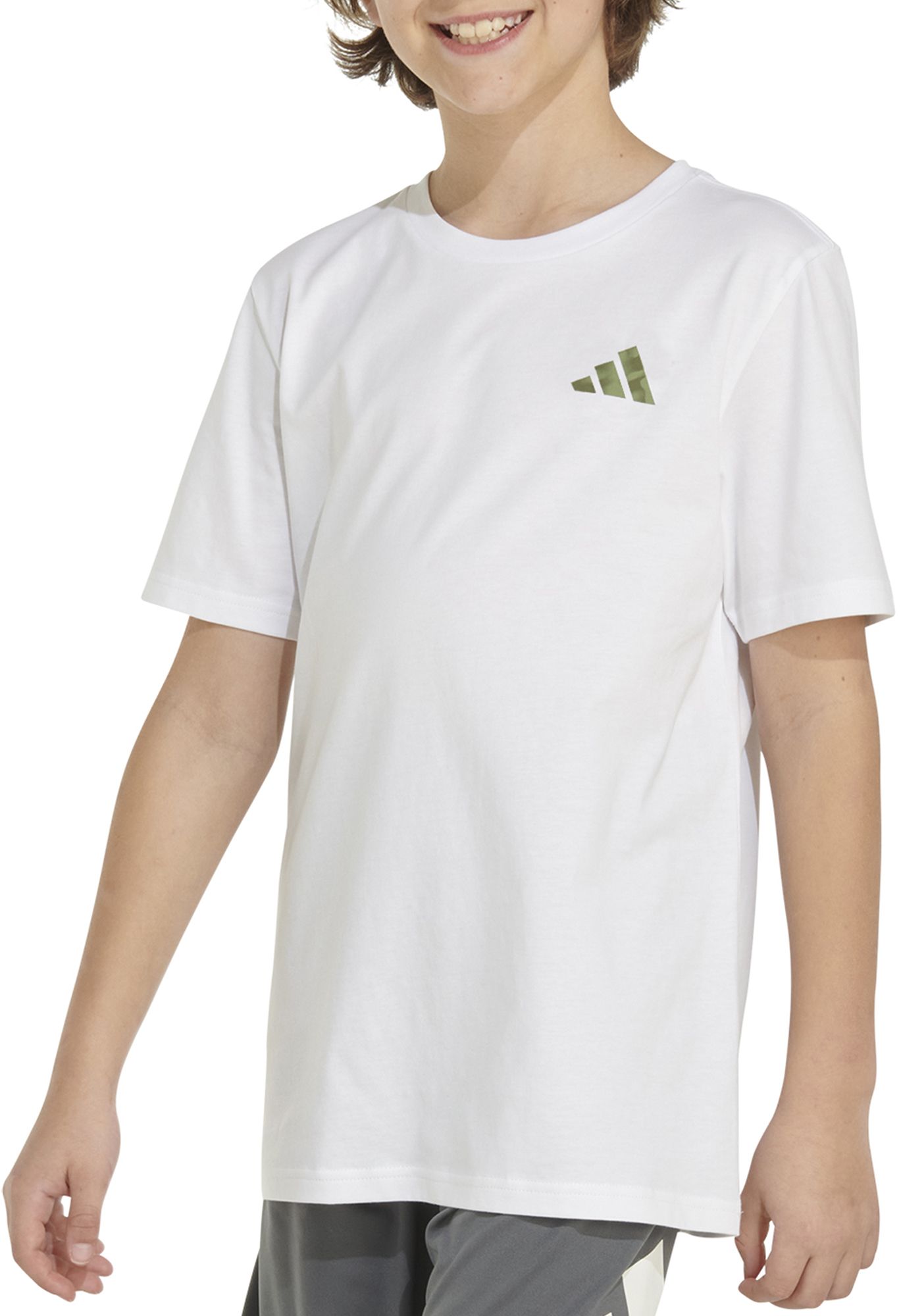 adidas Boys' Blurred Camo T-Shirt product image