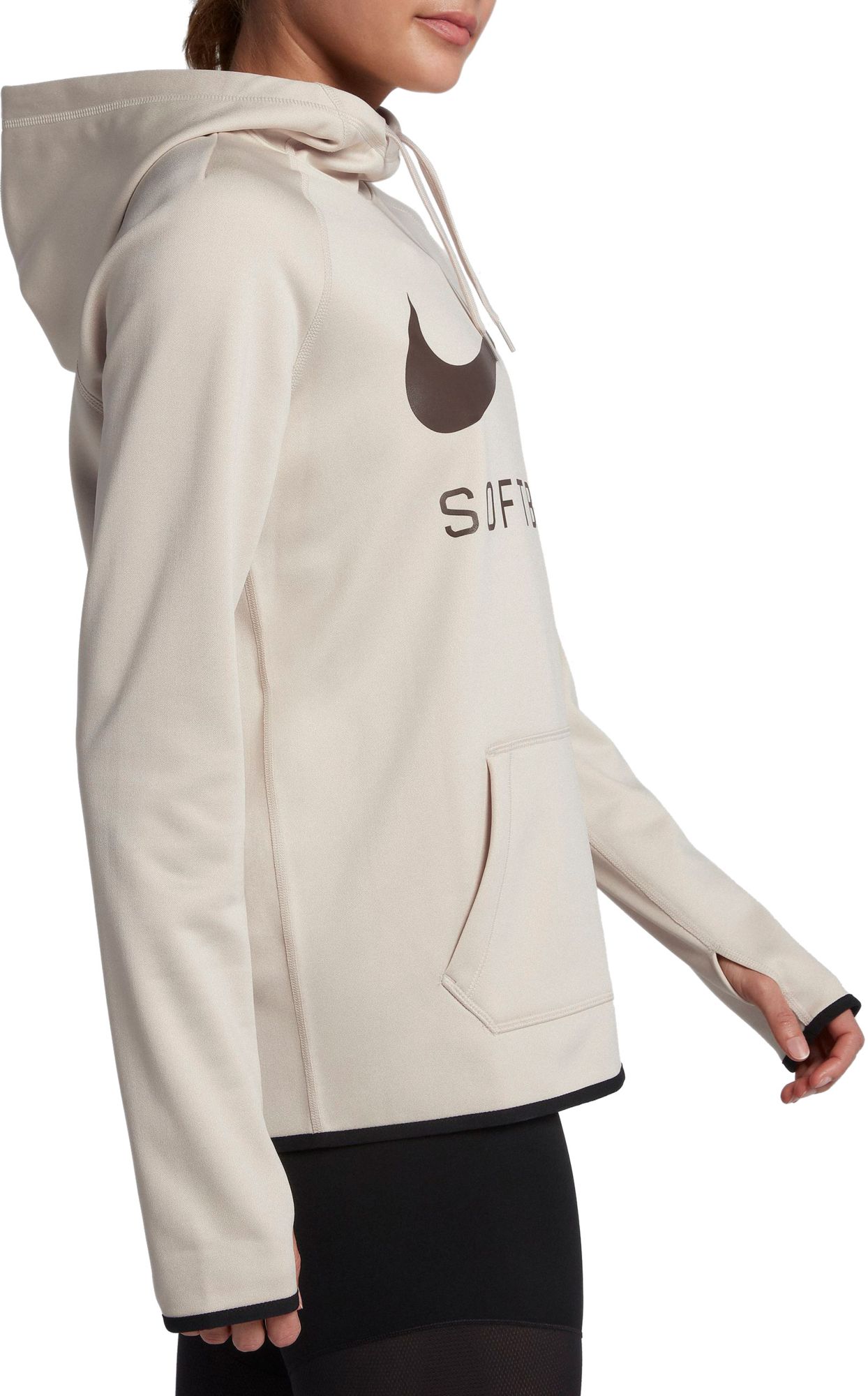 nike women's softball pullover hoodie