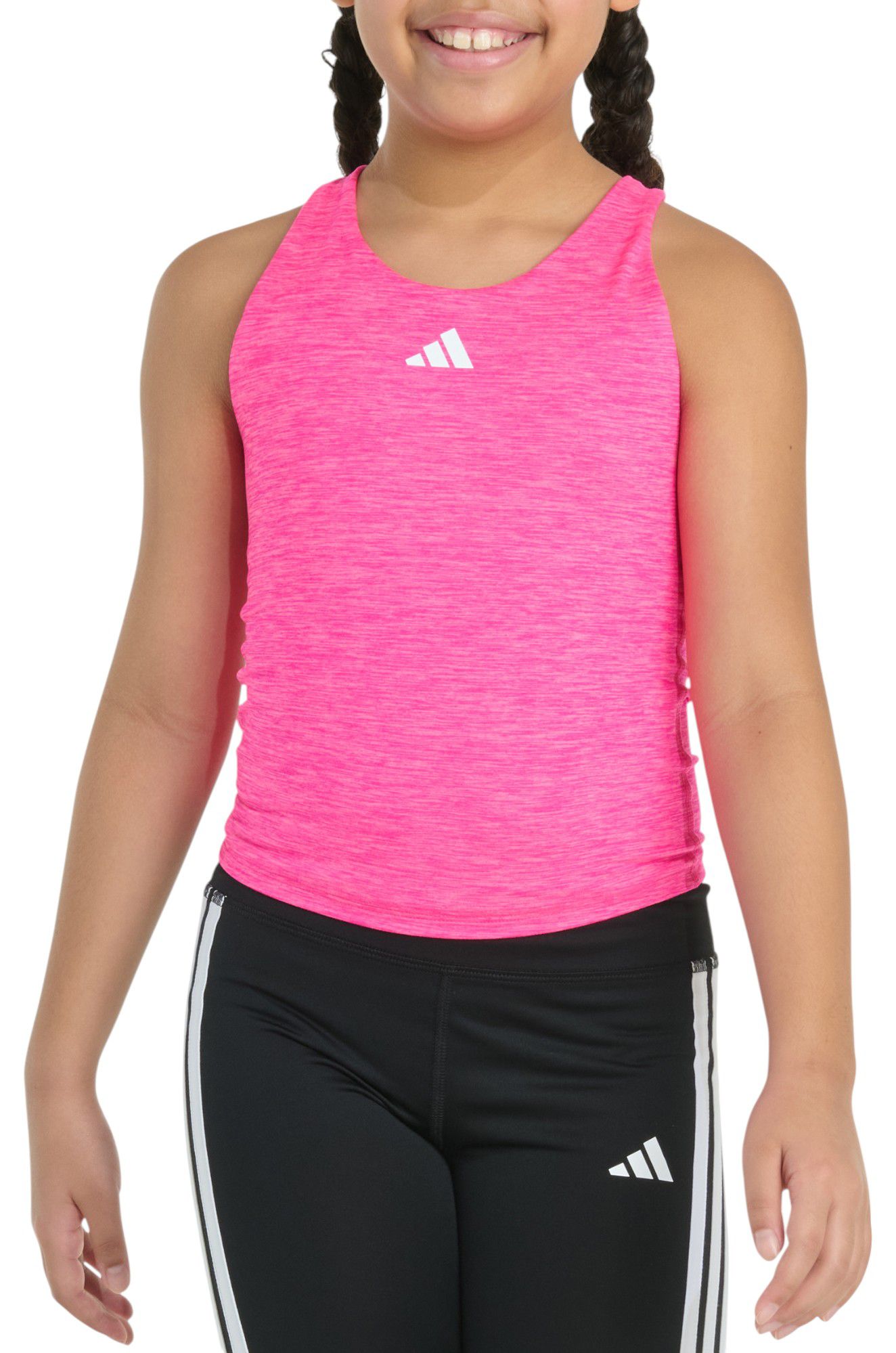 adidas Girls' Mélange Training Tank Top product image