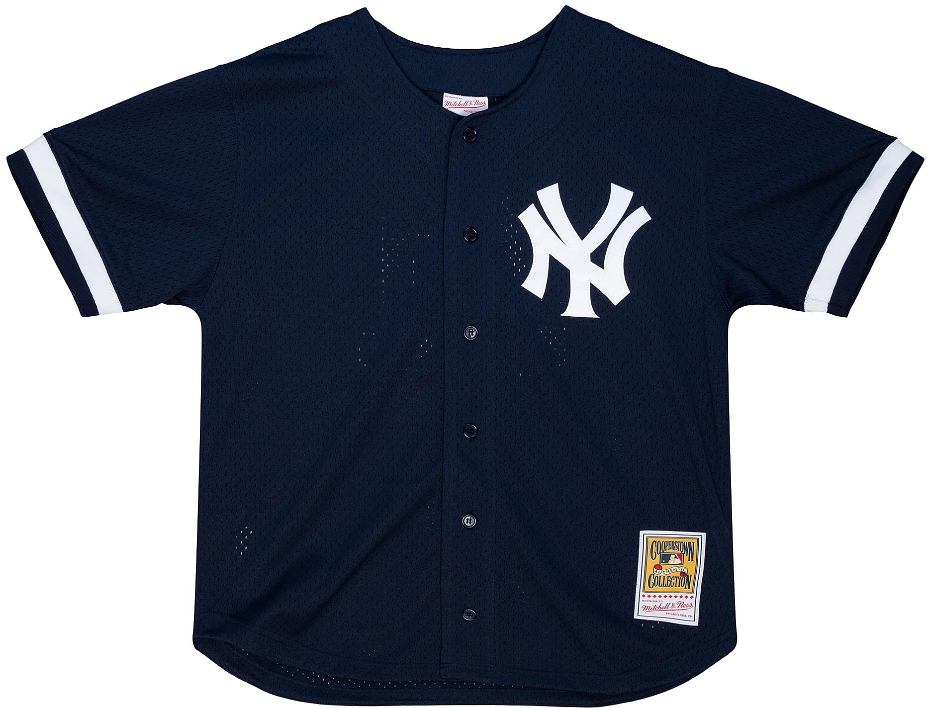 Mitchell & Ness Men's New York Yankees Bernie Williams #51 Navy Baseball Jersey product image
