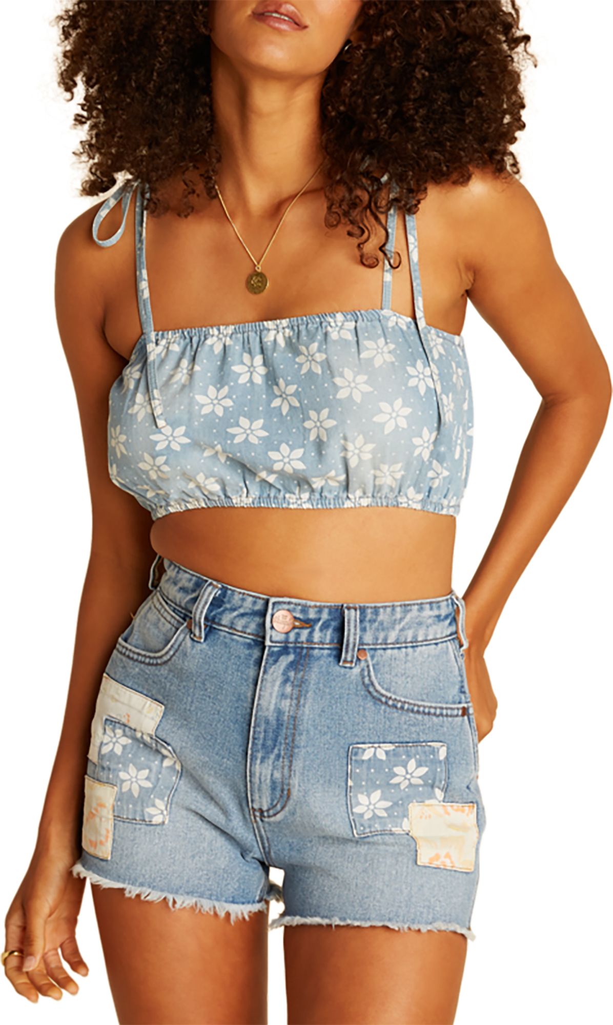 Billabong X Wrangler Women's Showdown Patch Work Shorts product image