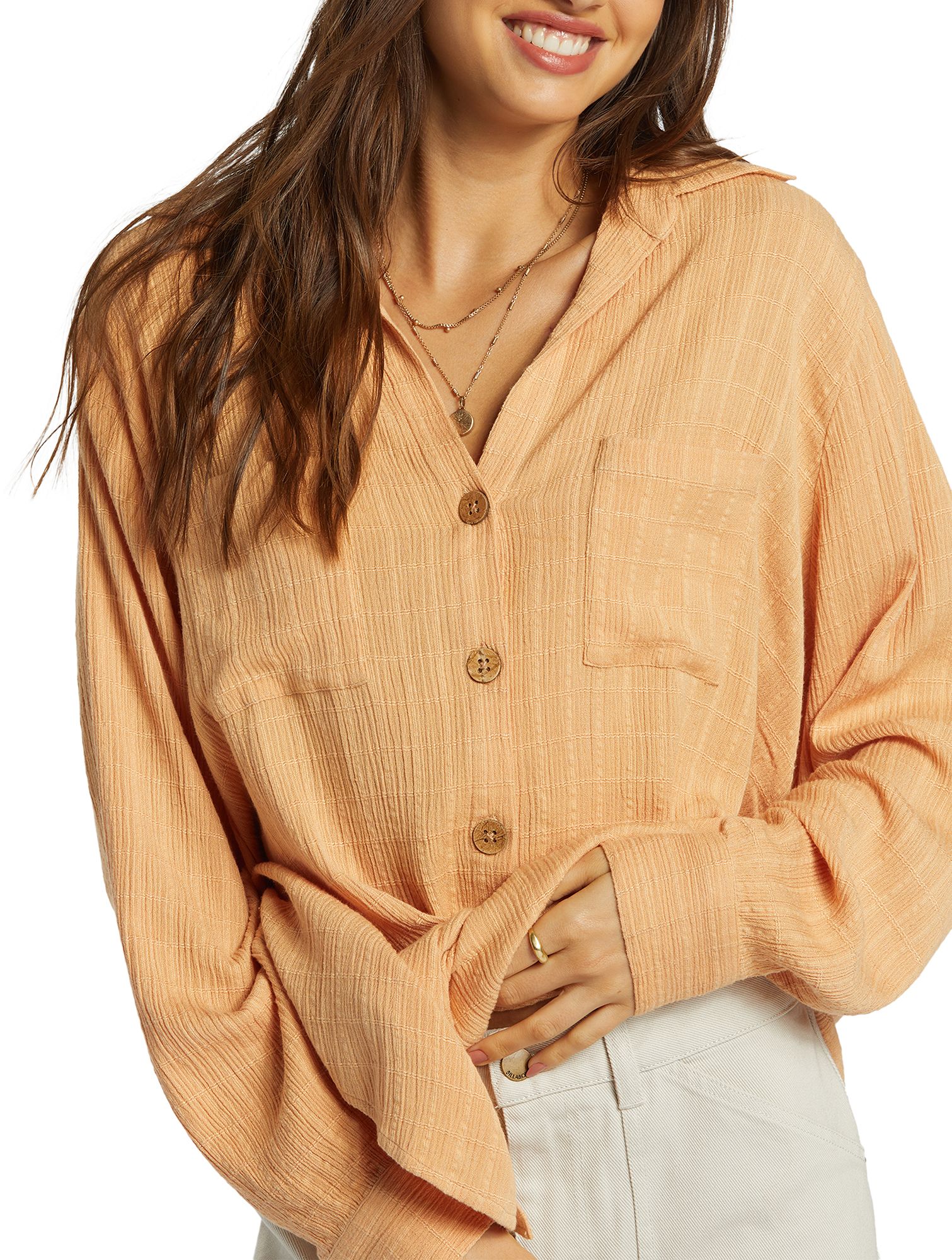 Billabong Women's Swell Long Sleeve Shirt product image