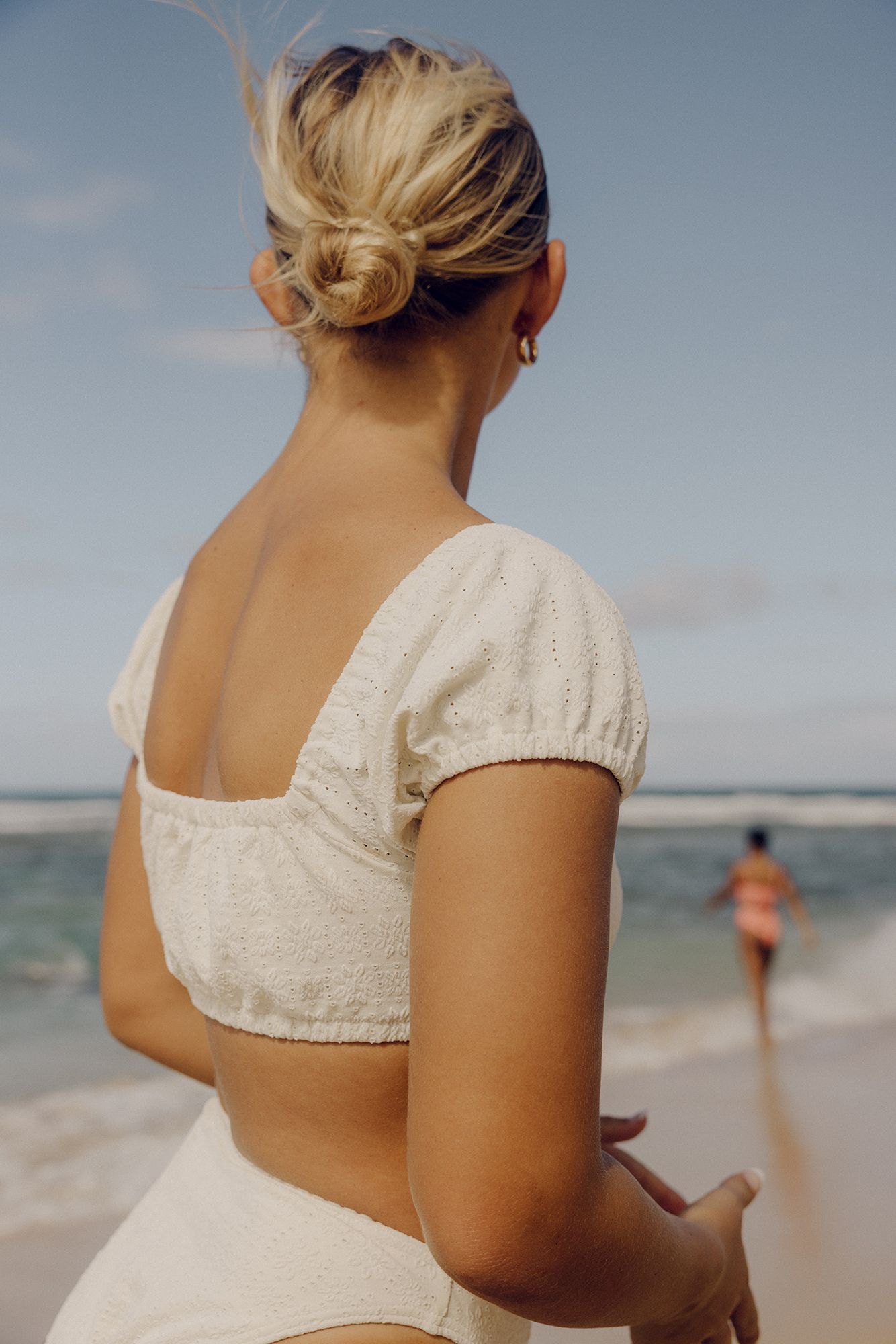 Billabong X Wrangler Women's Eye-Lit Your Fire Sloane Ruched Bikini Top product image