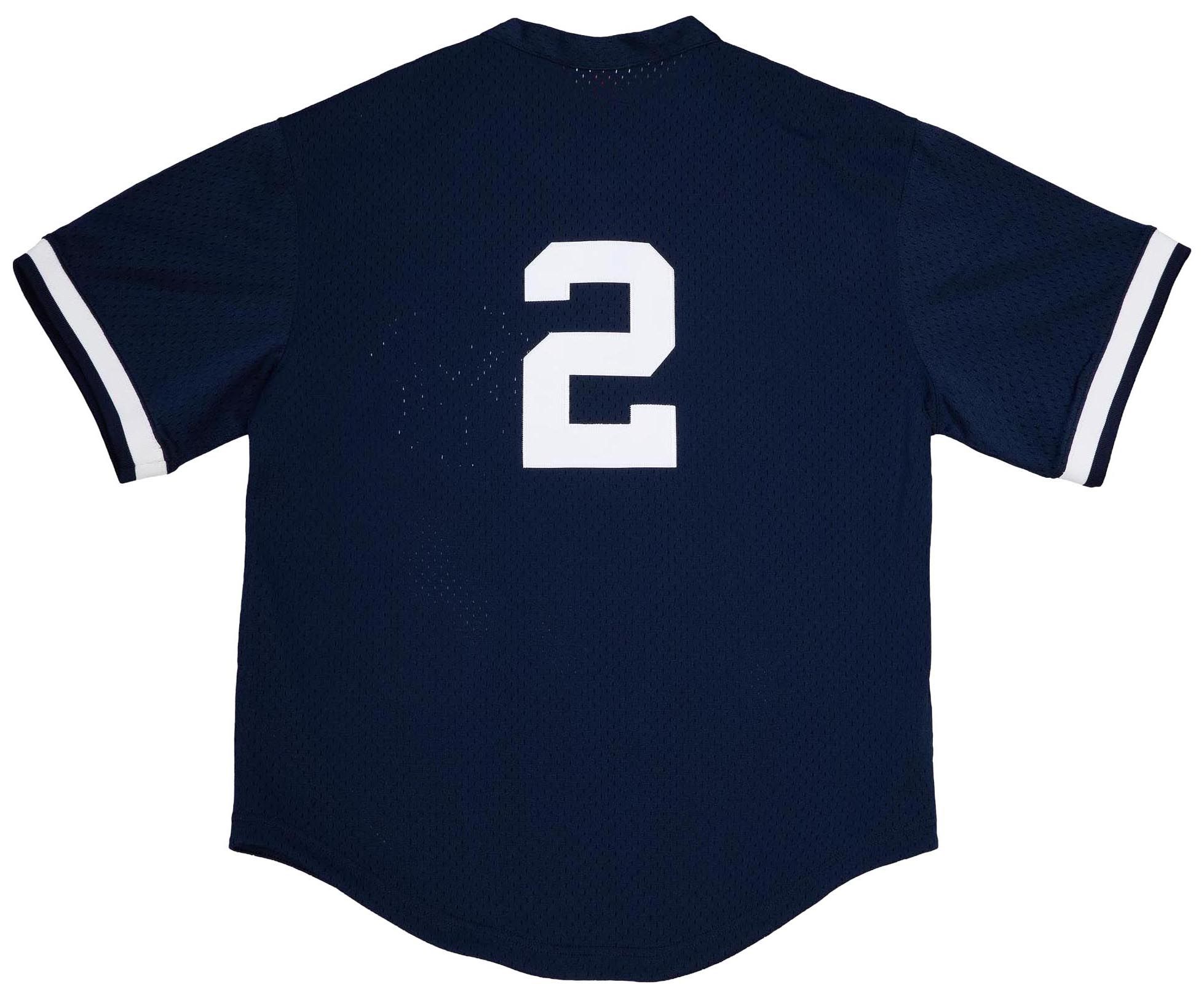 Mitchell & Ness Men's New York Yankees Willie Randolph #30 Navy Mesh Alternate Jersey product image
