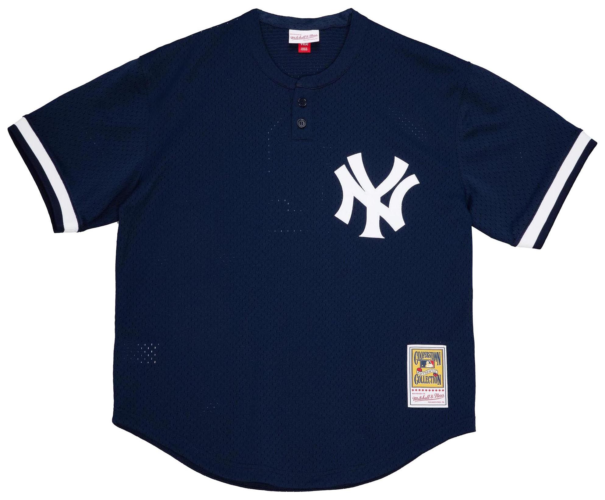 Mitchell & Ness Men's New York Yankees Willie Randolph #30 Navy Mesh Alternate Jersey product image