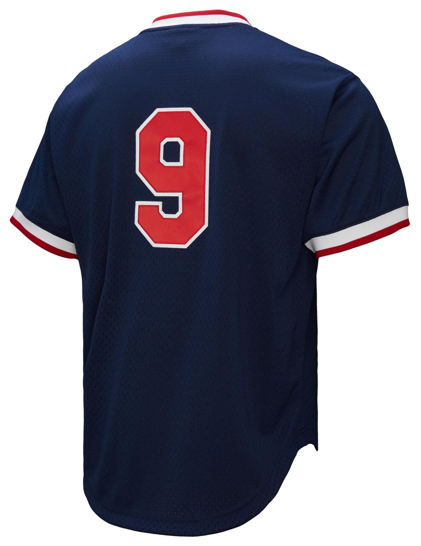 Mitchell & Ness Men's Boston Red Sox Ted Williams #9 Navy Mesh Alternate Jersey product image