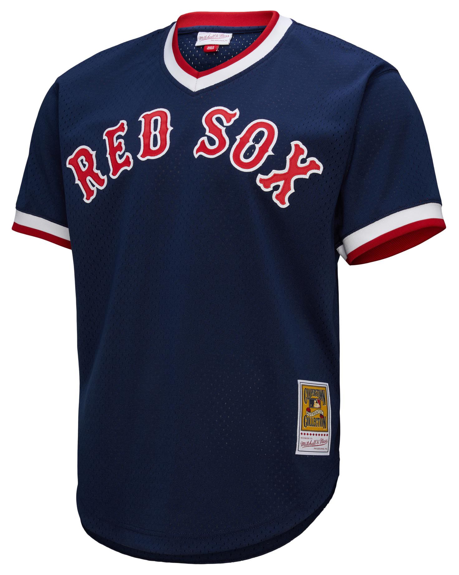 Mitchell & Ness Men's Boston Red Sox Ted Williams #9 Navy Mesh Alternate Jersey product image