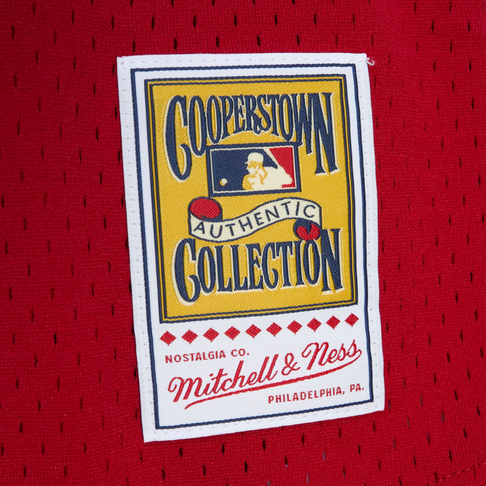 Mitchell & Ness Men's Cincinnati Reds Pete Rose #14 Red Mesh Alternate Jersey product image