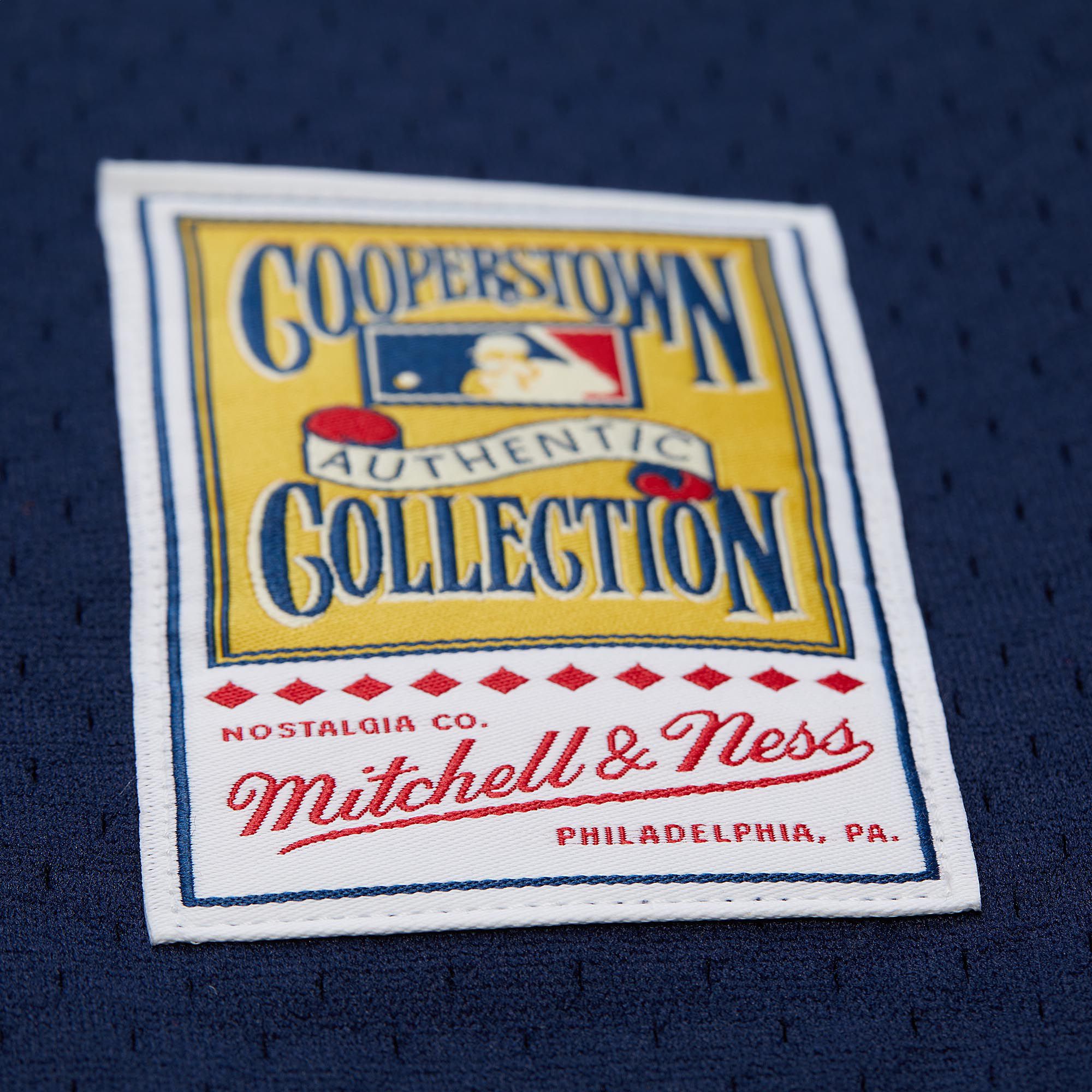 Mitchell & Ness Men's Boston Red Sox Nomar Garciaparra #5 Navy Mesh Alternate Jersey product image