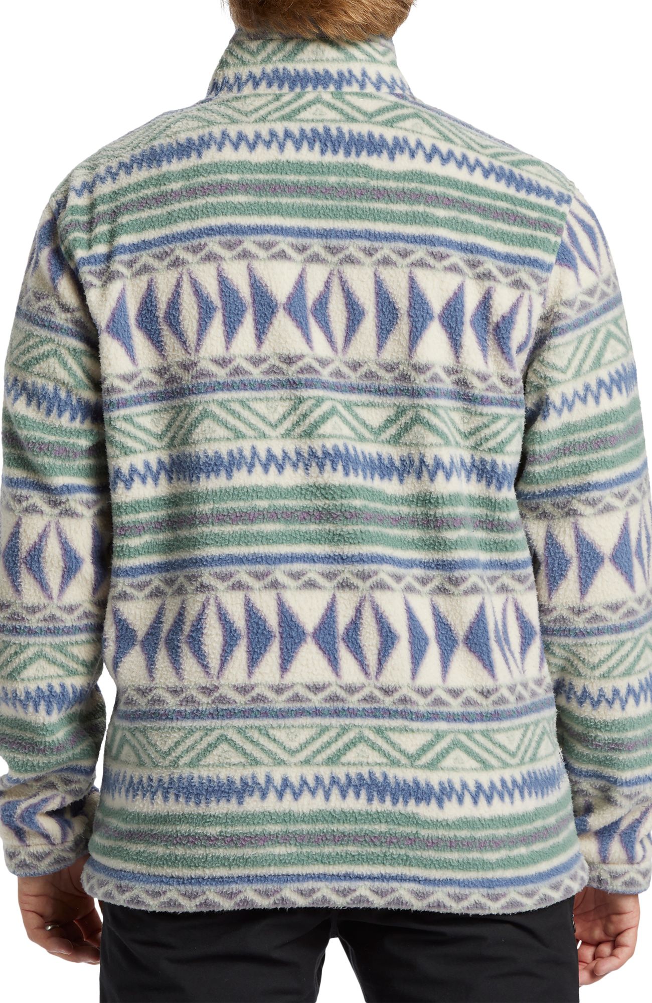 Billabong Men's Boundary ½ Zip Mock Neck Fleece Pullover product image