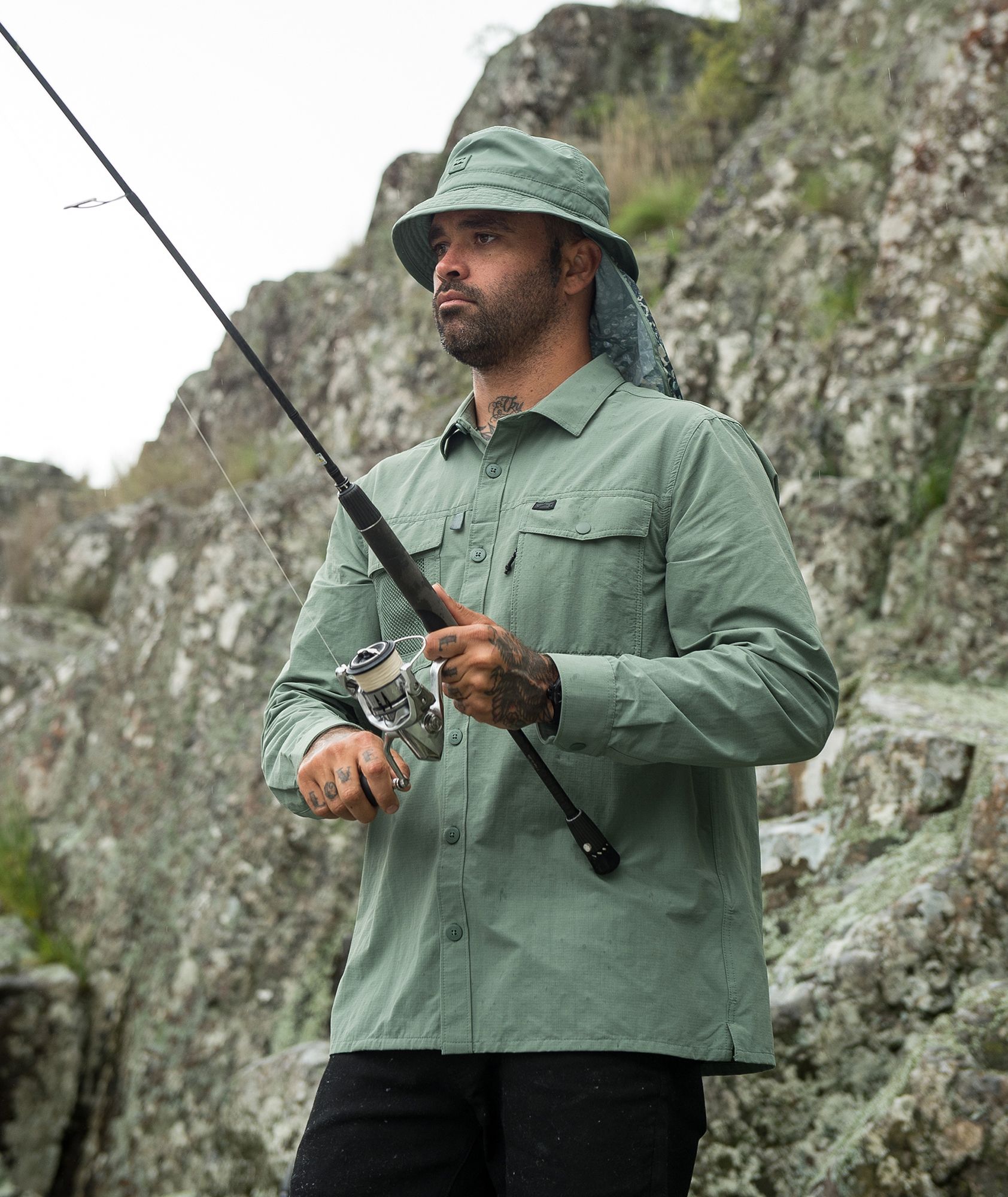 Billabong Men's Adventure Division Surftrek UPF 50+ Long Sleeve Shirt product image